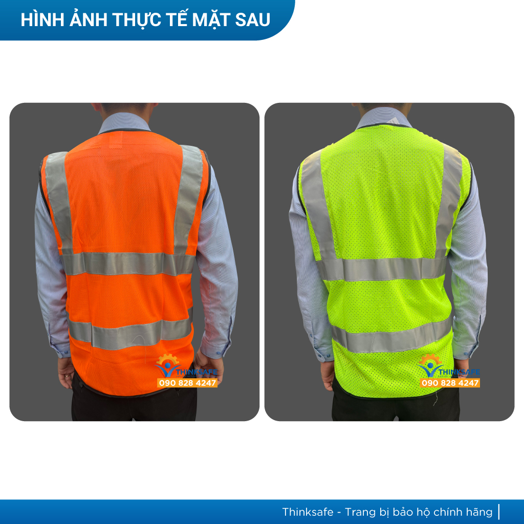 Áo phản quang lưới 3M TS3M