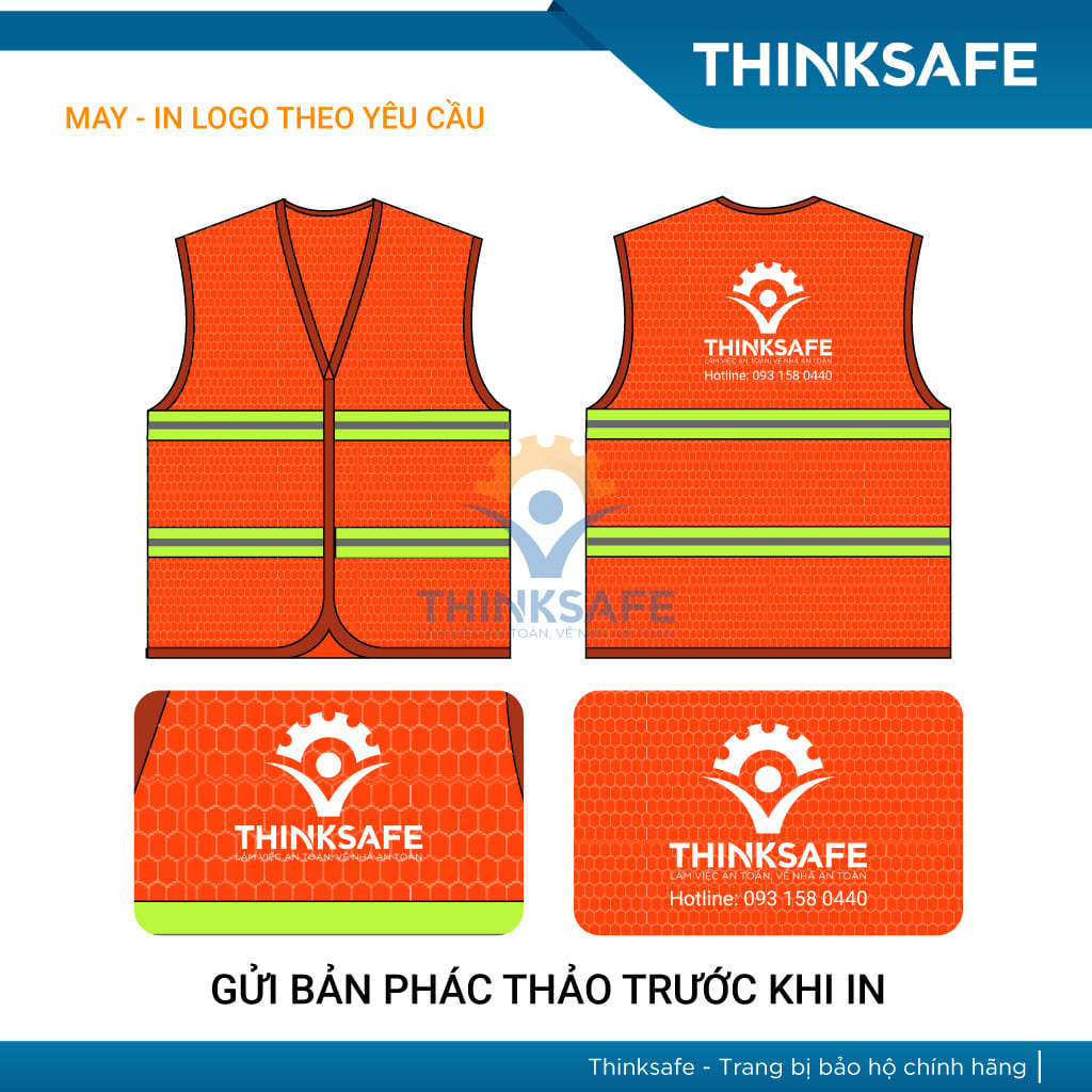 Áo phản quang lưới TSL08