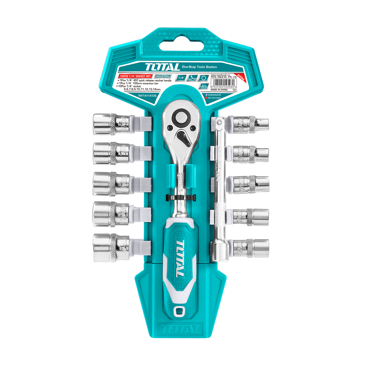 Bộ Cần Tự Động Khẩu 1/4 inch TOTAL THT14114126