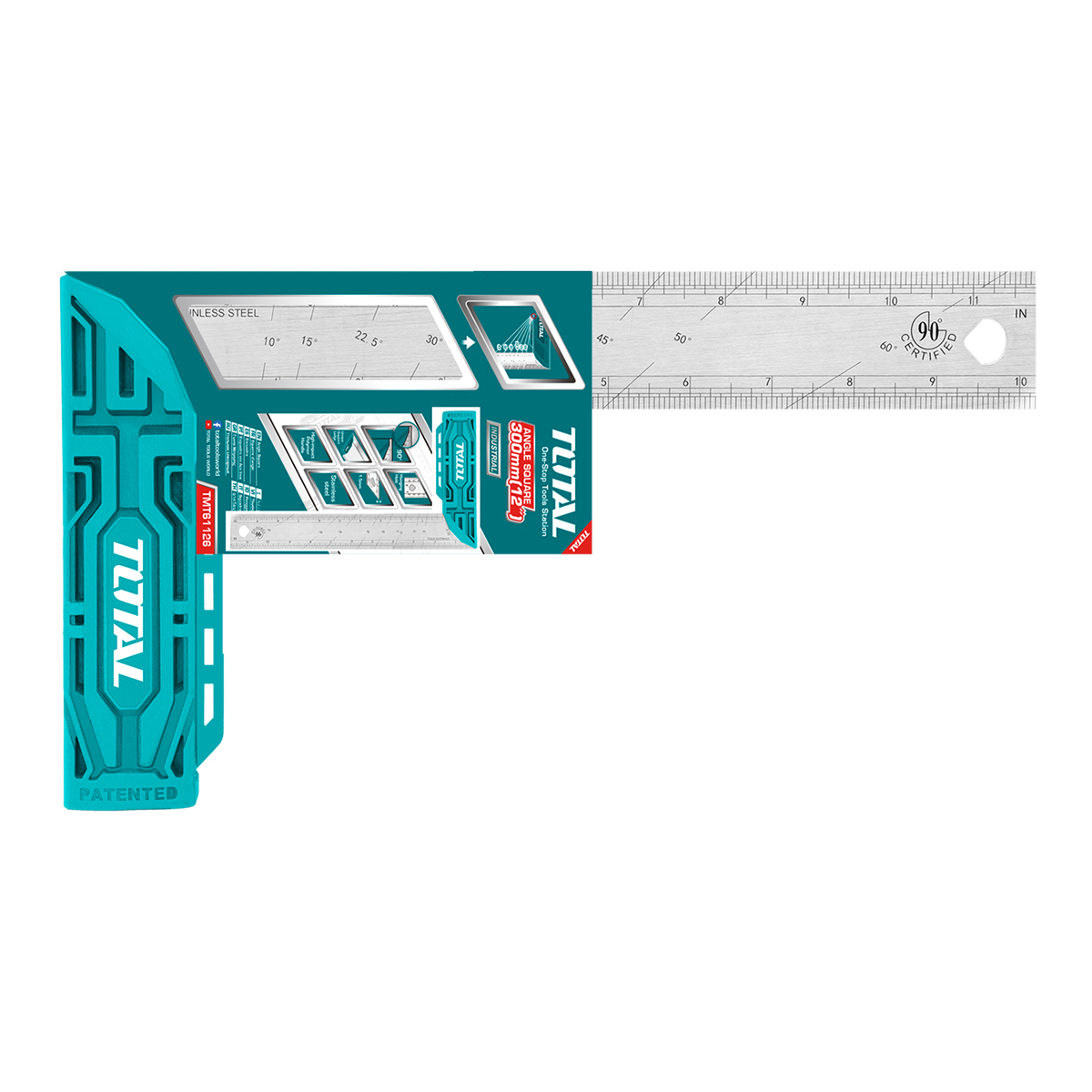 Thước đo góc vuông 300mm TOTAL TMT61126