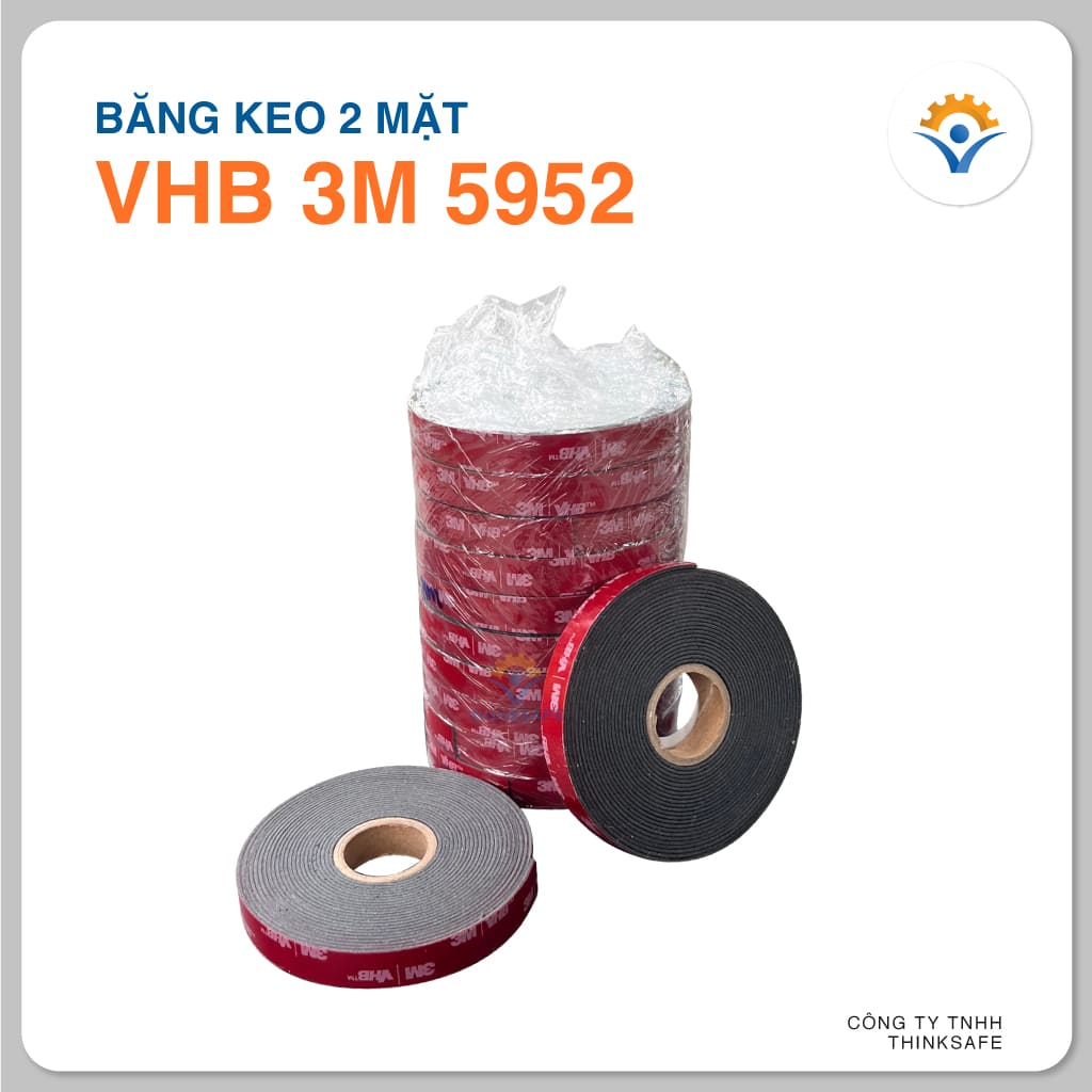 Băng keo 2 mặt VHB 3M 5952 (Dài 4,5m)