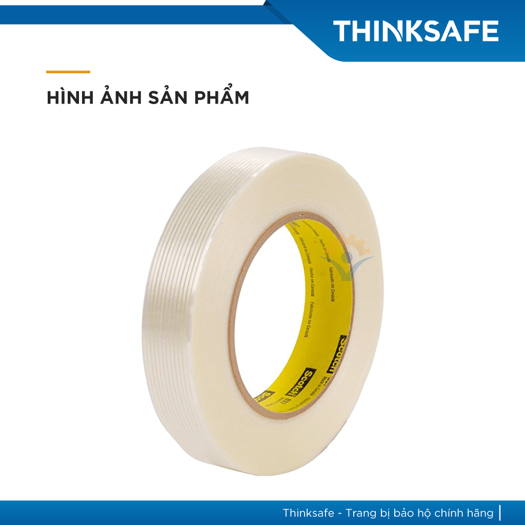 Băng keo gia cường sợi thuỷ tinh 3M Scotch Filament Tape 897