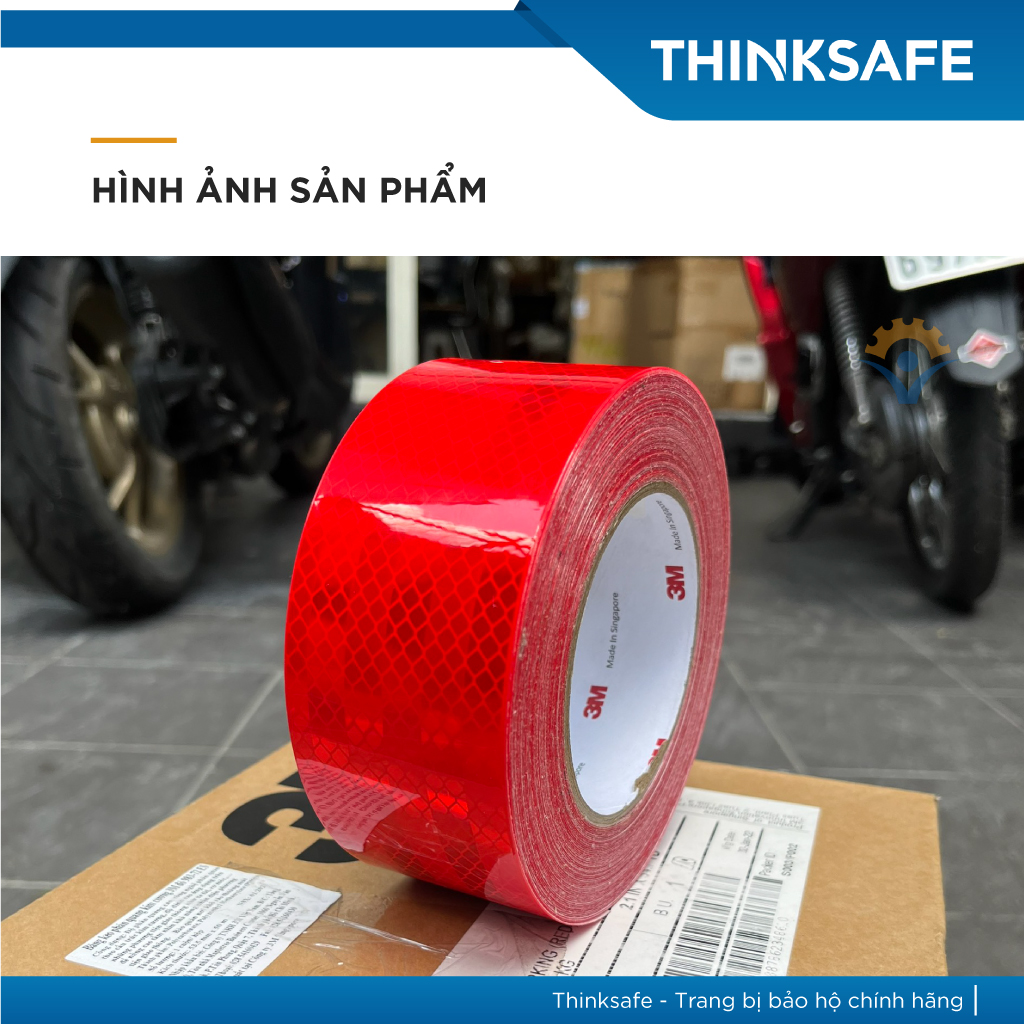 Băng keo phản quang 3M 983 siêu sáng bền màu