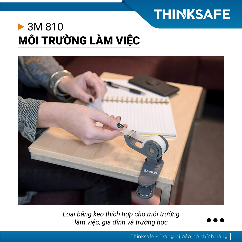Băng keo siêu mỏng 1 mặt 3M Scotch Magic tapes 810