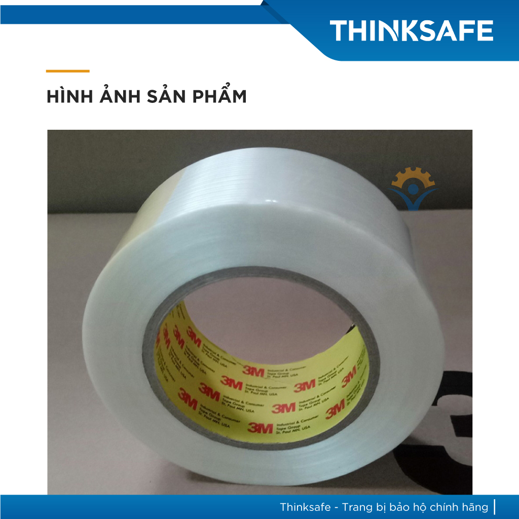 Băng keo môt mặt gia cường sợi thủy tinh 3M 863