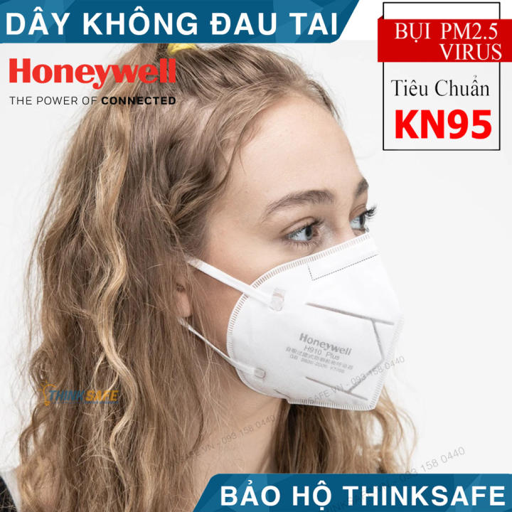 Khẩu Trang N95 Honeywell H910 Kháng Khuẩn | Dây qua gáy