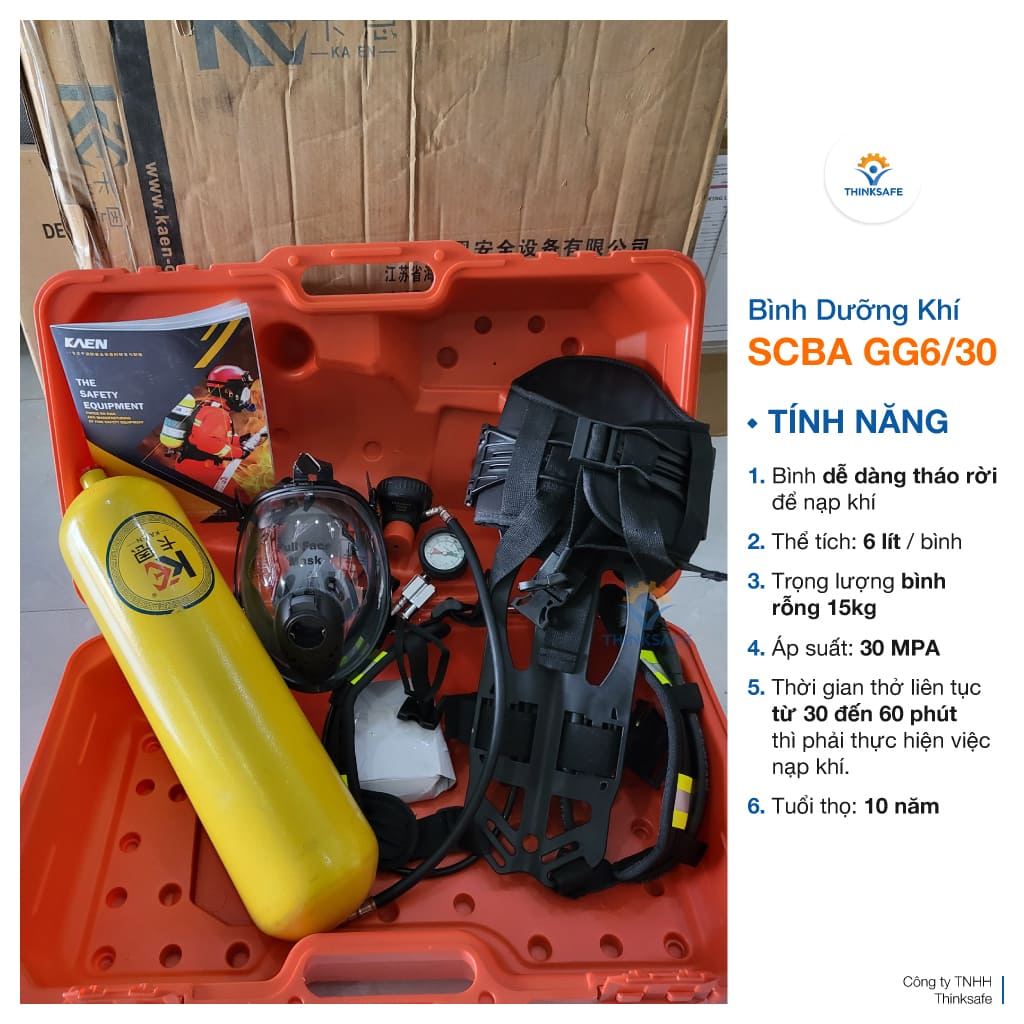 Bình Dưỡng Khí SCBA GG6/30