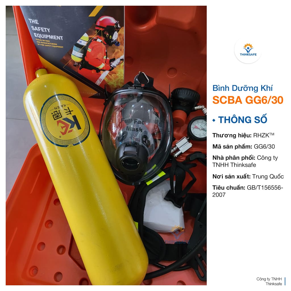 Bình Dưỡng Khí SCBA GG6/30