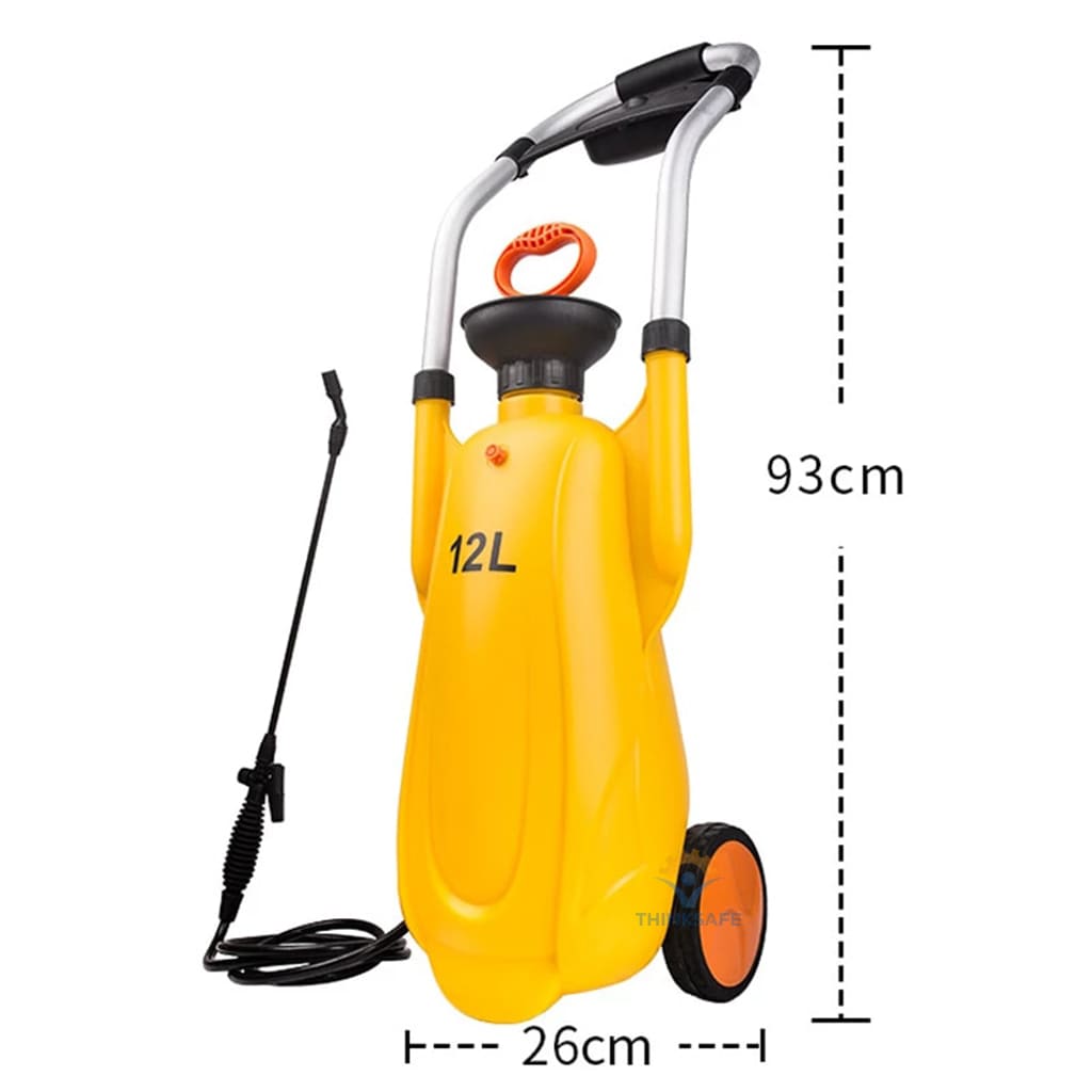 Bình rửa mắt di động 45 lít nước có xe đẩy WJH0782A