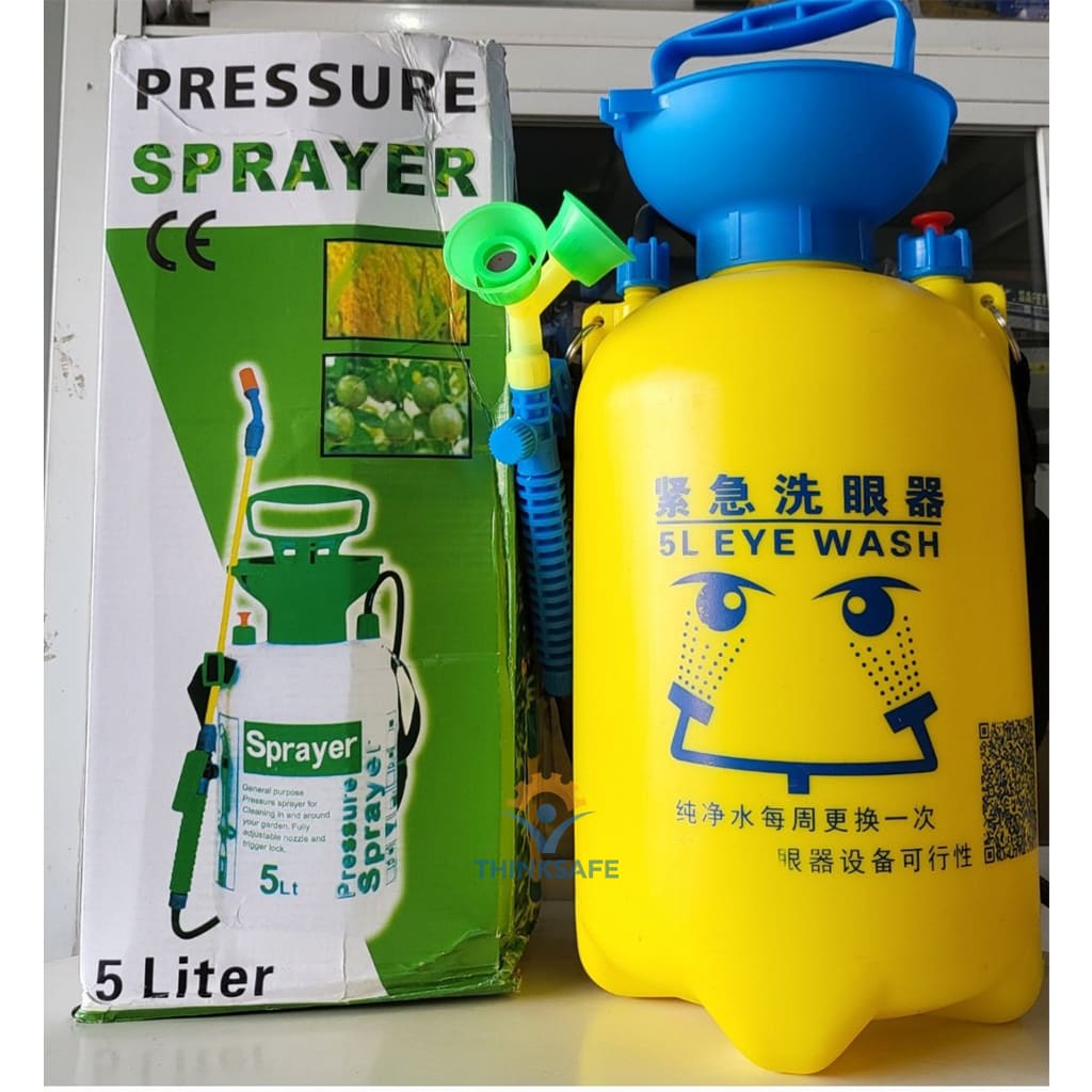 Bình rửa mắt khẩn cấp di động 5 lít