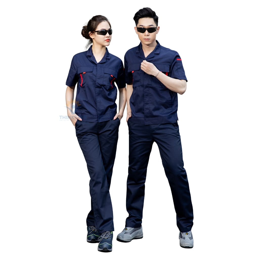 Quần áo bảo hộ cao cấp ngắn tay TSKN01