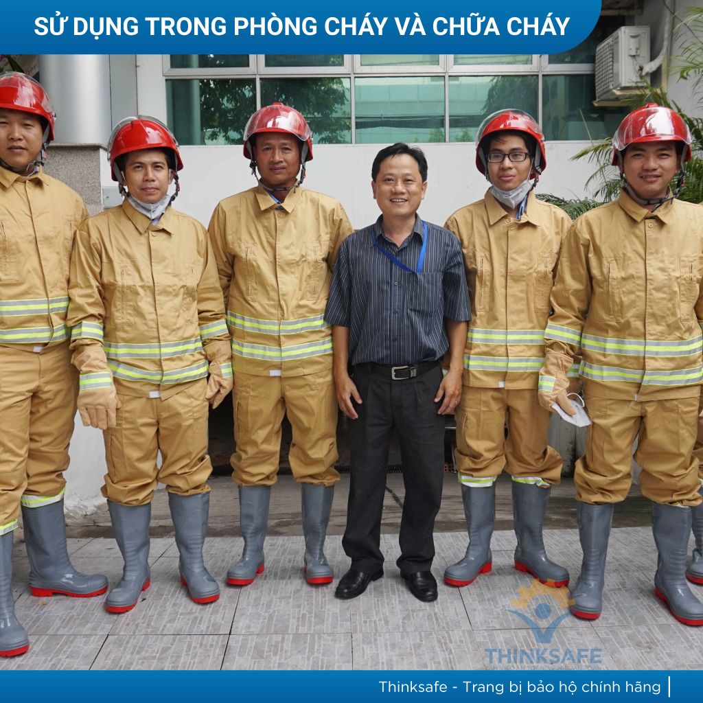 Quần áo PCCC theo Thông Tư 48, Trang bị bảo hộ phòng cháy chữa cháy