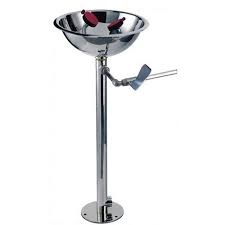 Bồn rửa mắt khẩn cấp chân đứng Inox 304 WJH0359