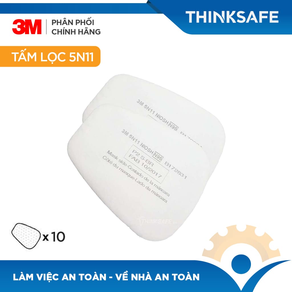 Tấm lọc bụi 3M 5N11 tiêu chuẩn N95