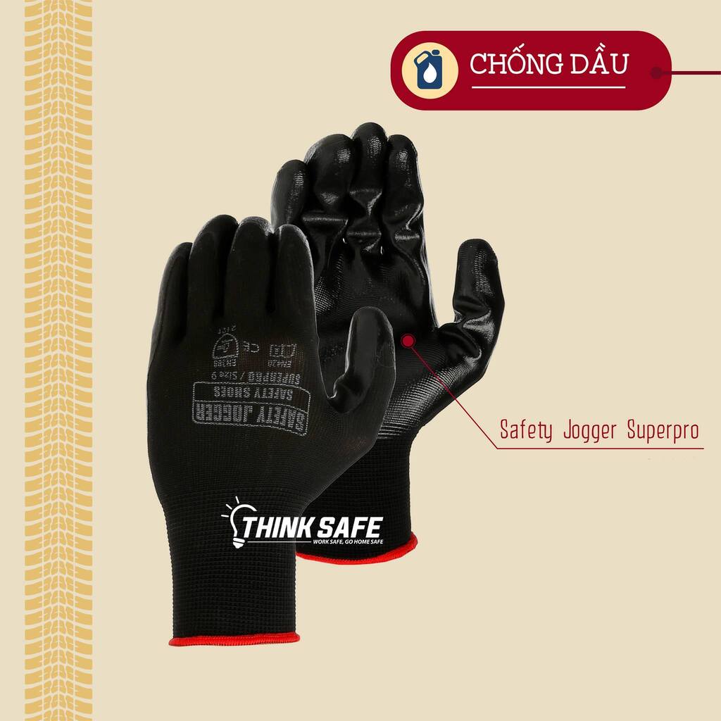 Găng tay chống dầu Jogger Superpro 4121