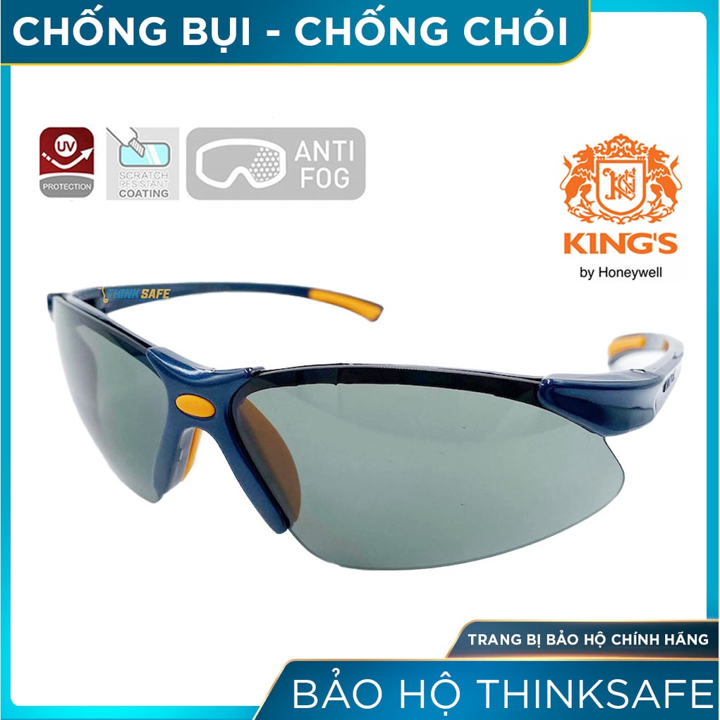 Kính bảo hộ chống bụi KY311 kính chống bụi chống tia UV đi đường chống mờ sương Kính chống bụi chính hãng - THINKSAFE