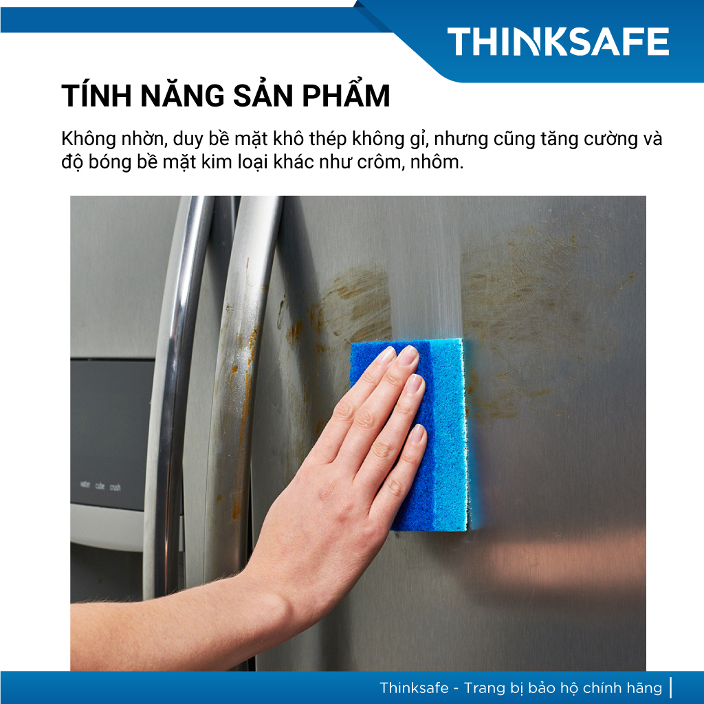 Chai xịt làm sạch và đánh bóng Inox 3M Stainless Steel Cleaner Polish