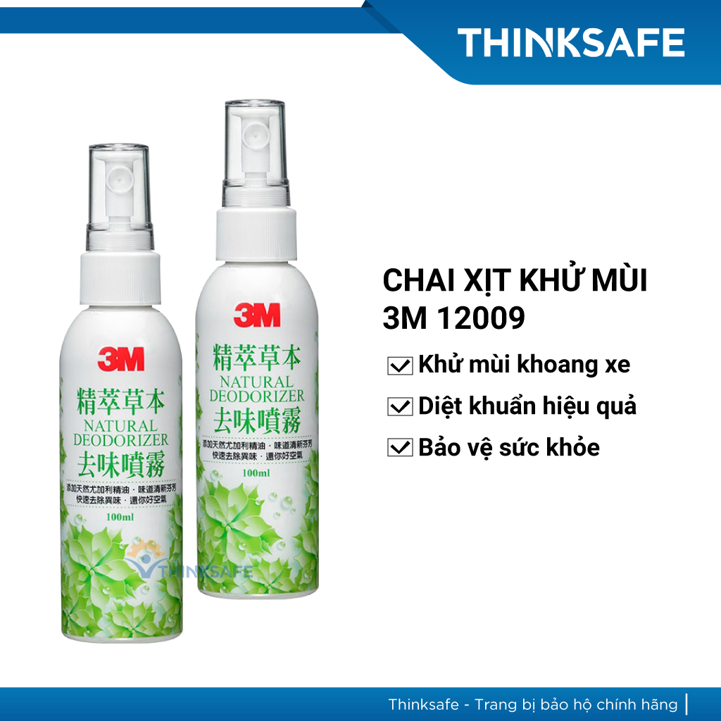 Chai xịt khử mùi ôtô 3M 12009