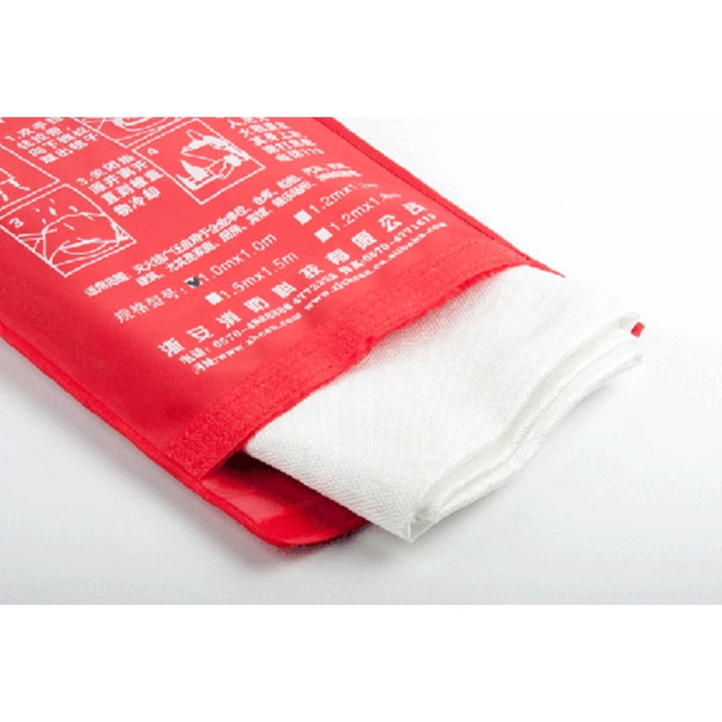 Chăn dập lửa sợi thủy tinh, chịu nhiệt độ cao, kích thước 1m2 và 2m dễ sử dụng, bạt phủ máy móc khi hàn - THINKSAFE