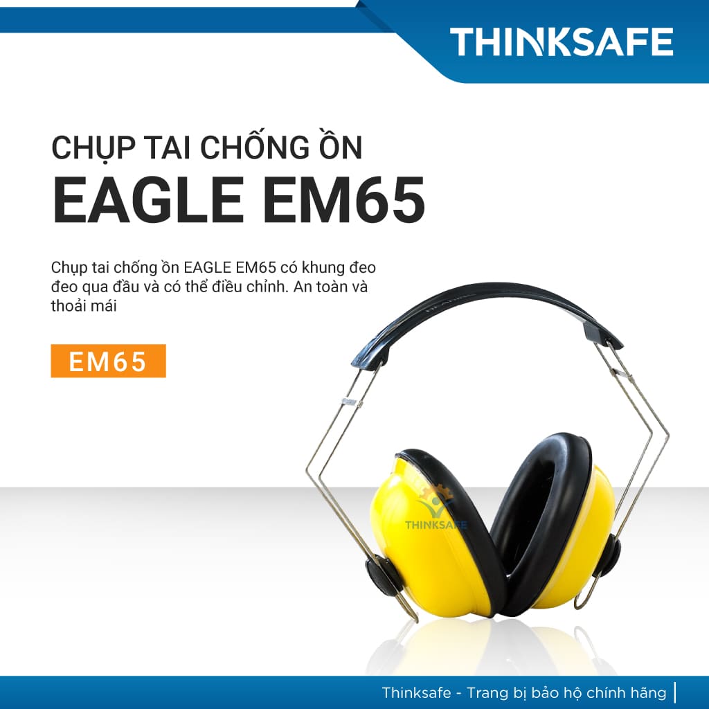 Chụp Tai chống ồn Blue Eagle EM65