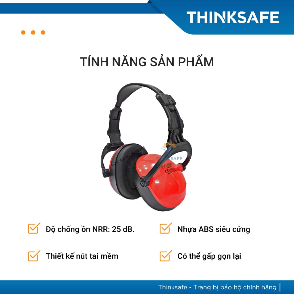 Chụp tai chống ồn Safegear H700