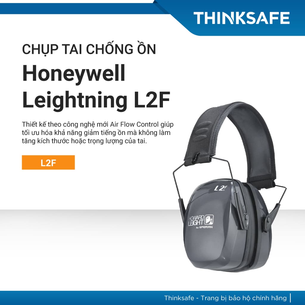 Chụp tai giảm ồn Honeywell Leightning L2F