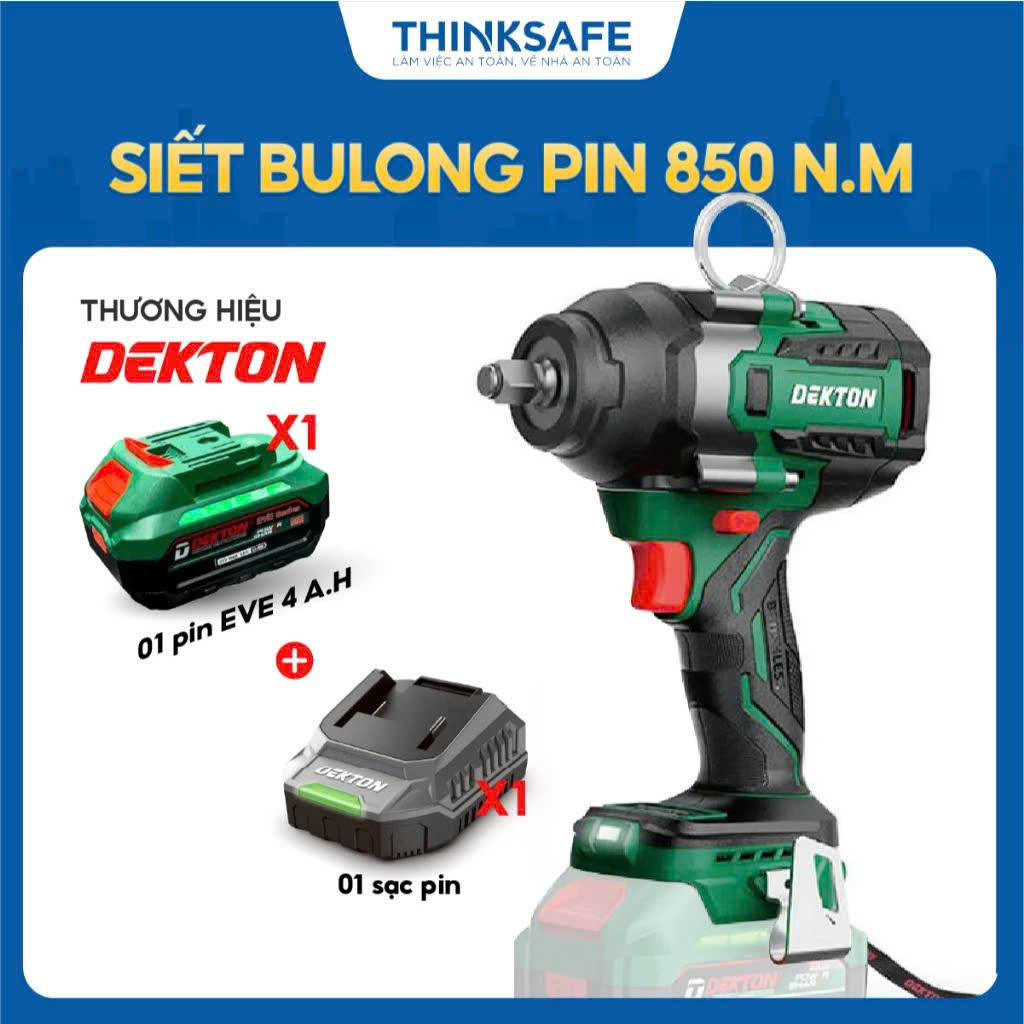 Combo siết bulong DEKTON-M21-IW850PRO-1PIN/4000EVE-S25A