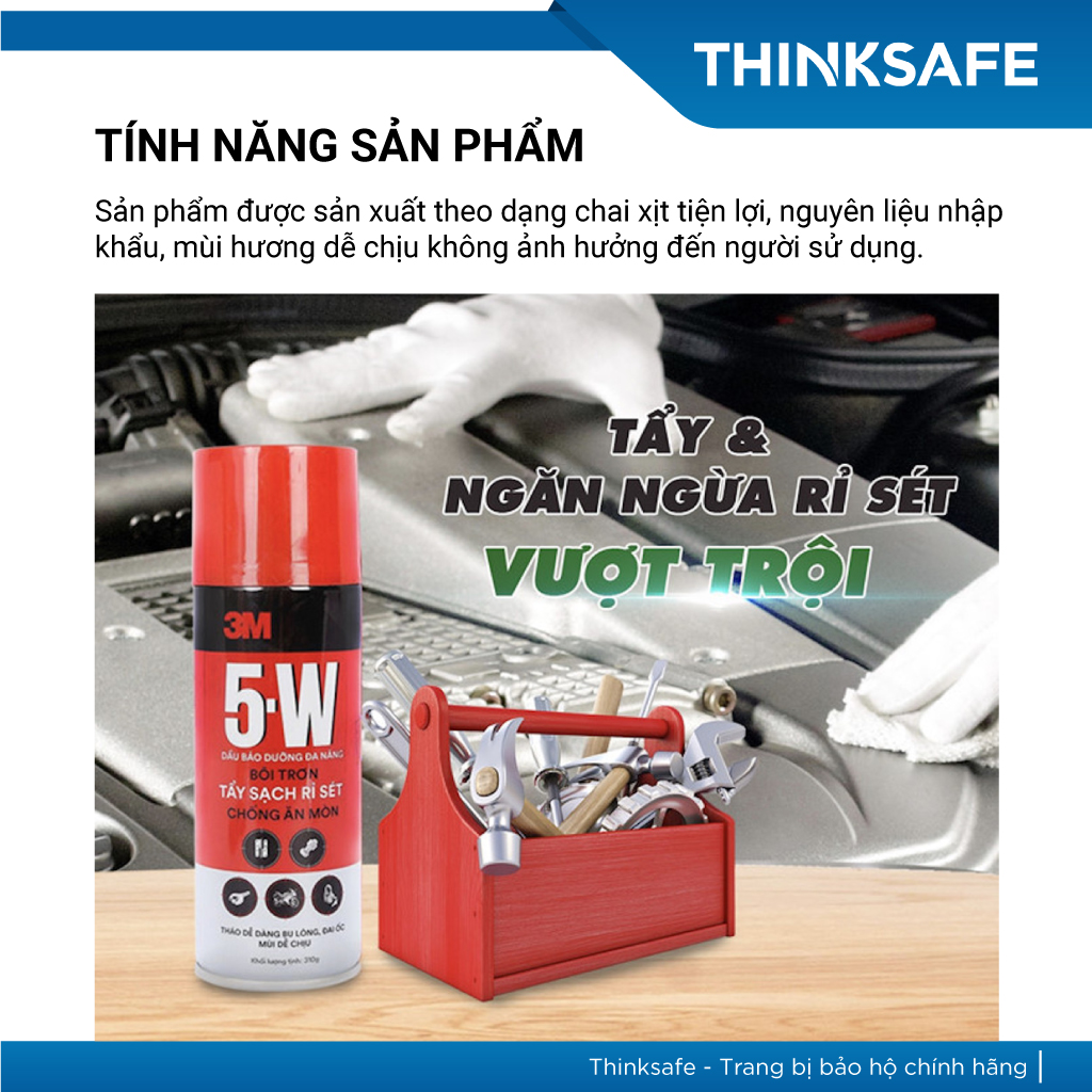 Chai Dầu Bảo Dưỡng Chống Rỉ Sét 3M 5W