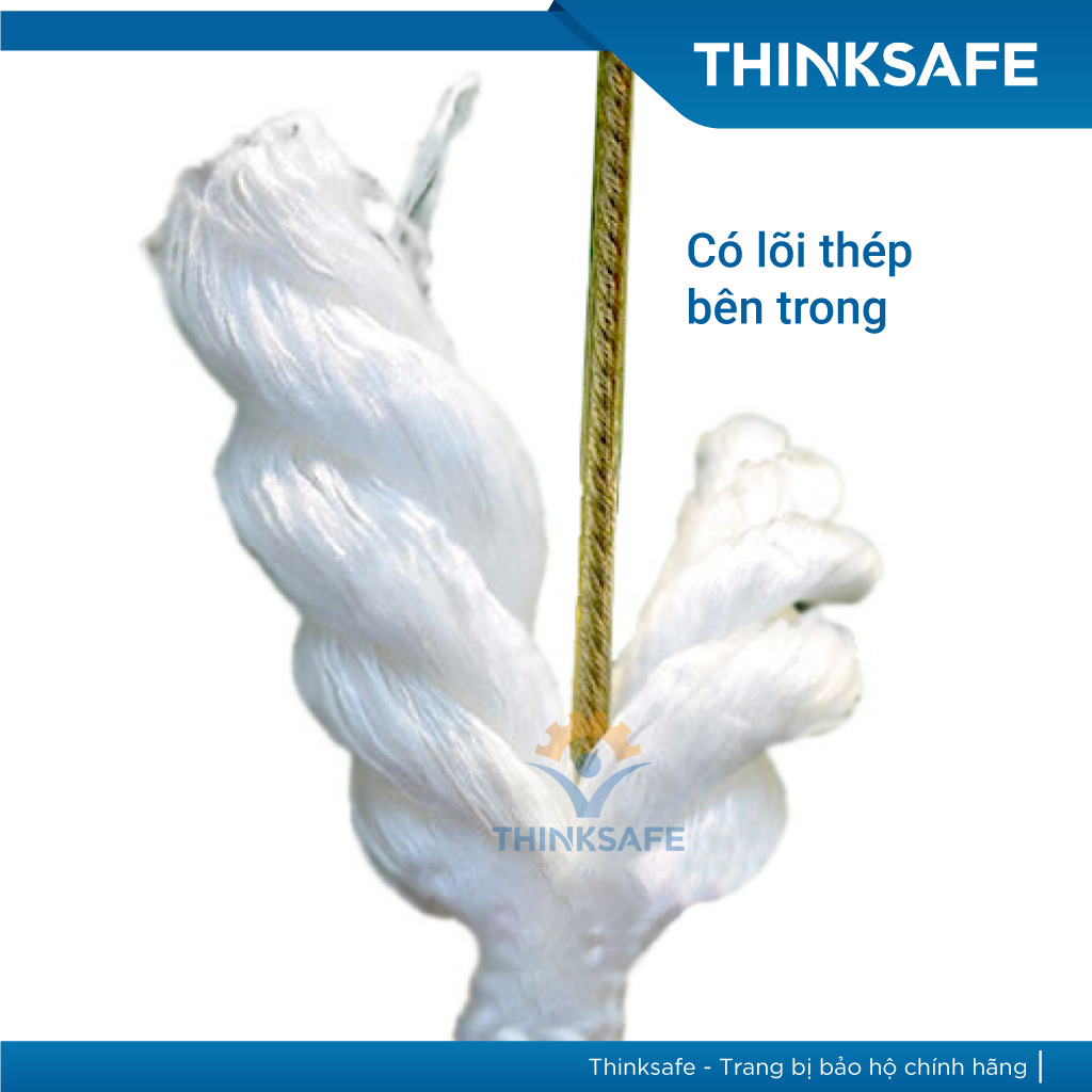 Dây cứu nạn, cứu hộ bọc lõi thép, nhiều kích thước | Thinksafe