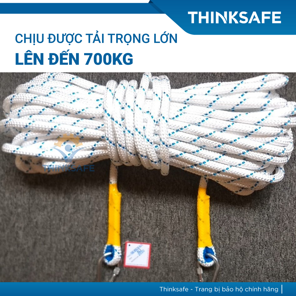 Dây cứu nạn, cứu hộ bọc lõi thép, nhiều kích thước | Thinksafe
