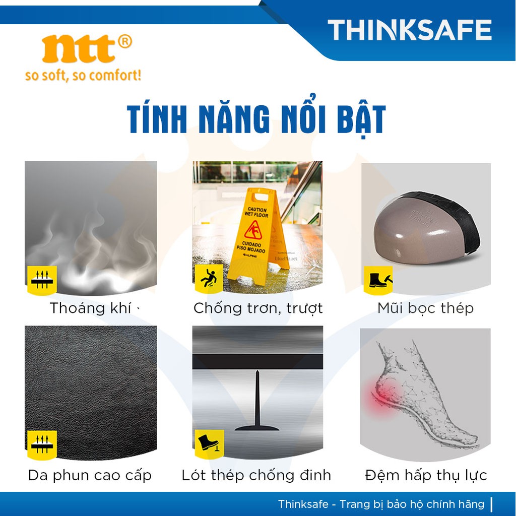 Giày Bảo Hộ Lao Động NTT