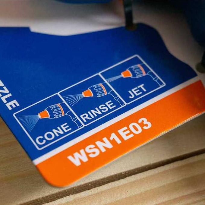 Vòi xịt nước Wadfow WSN1E03 WSN1E07 Vòi xịt tưới cây 3 tia và 7 tia, đầu phun nước thân nhựa abs - Thinksafe