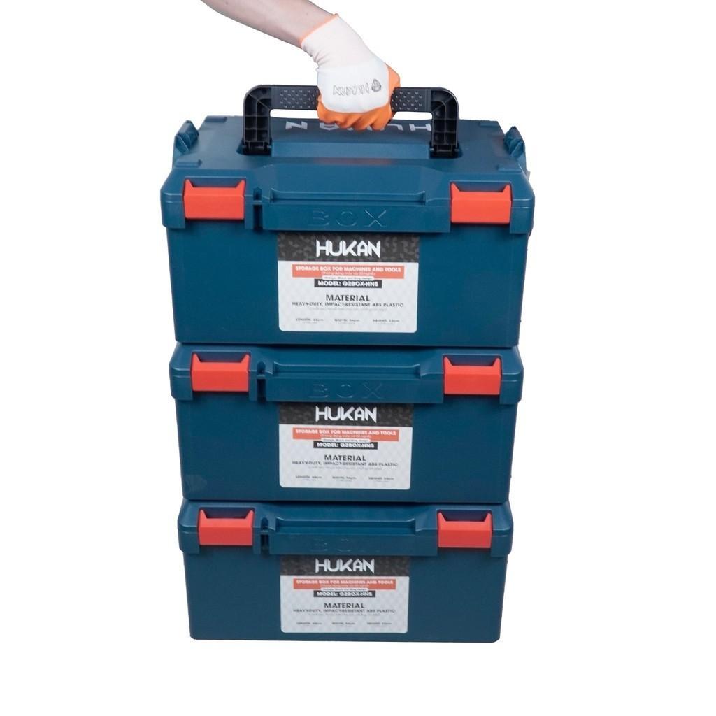 Hộp Đựng Máy Và Đồ Nghề HUKAN G2BOX-HN5 chất liệu Nhựa ABS chịu lực, chống va đập, kích thước 44*36*22cm