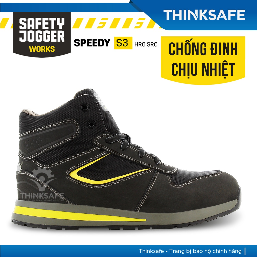 Giày bảo hộ cao cấp Jogger Turbo chống đinh, chống tĩnh điện, siêu nhẹ, chịu nhiệt 300 Giày Jogger chính hãng- THINKSAFE