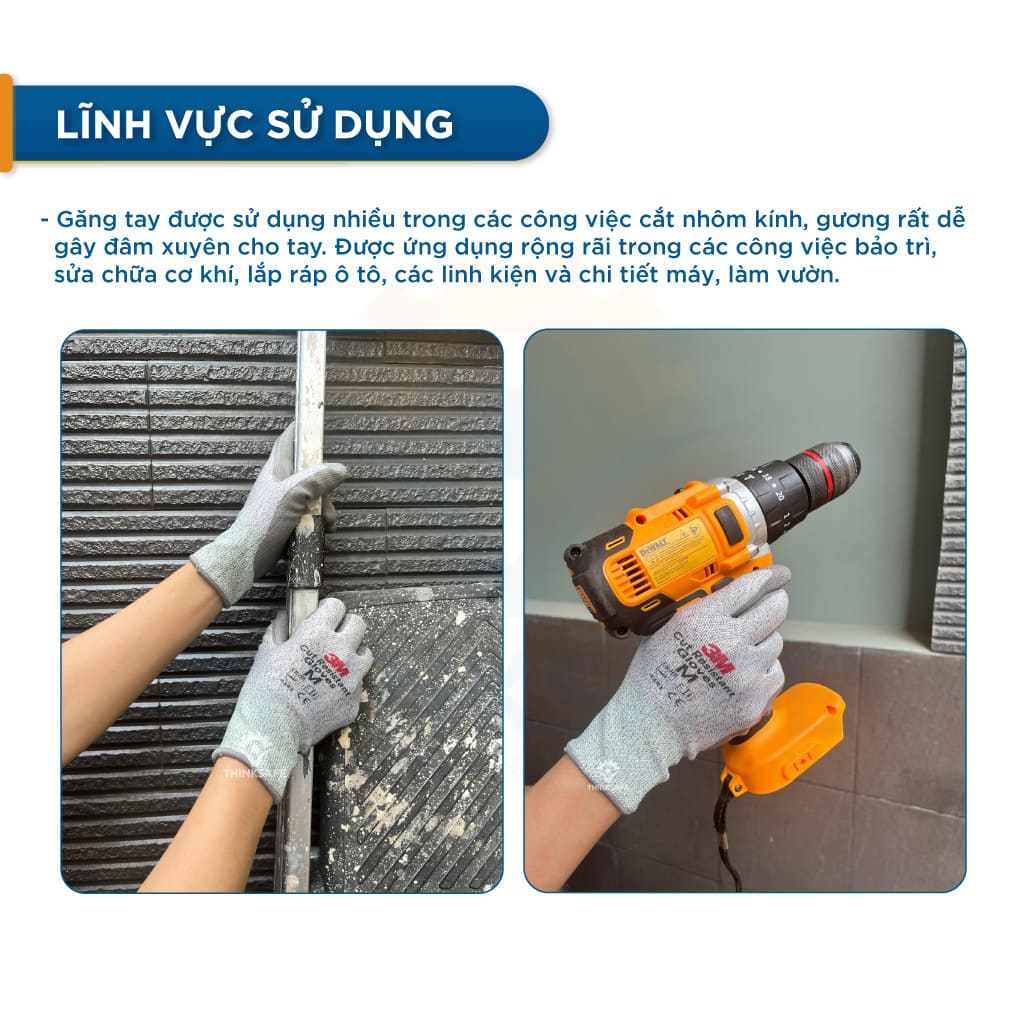 Găng tay chống cắt 3M cấp độ 3 - LV3