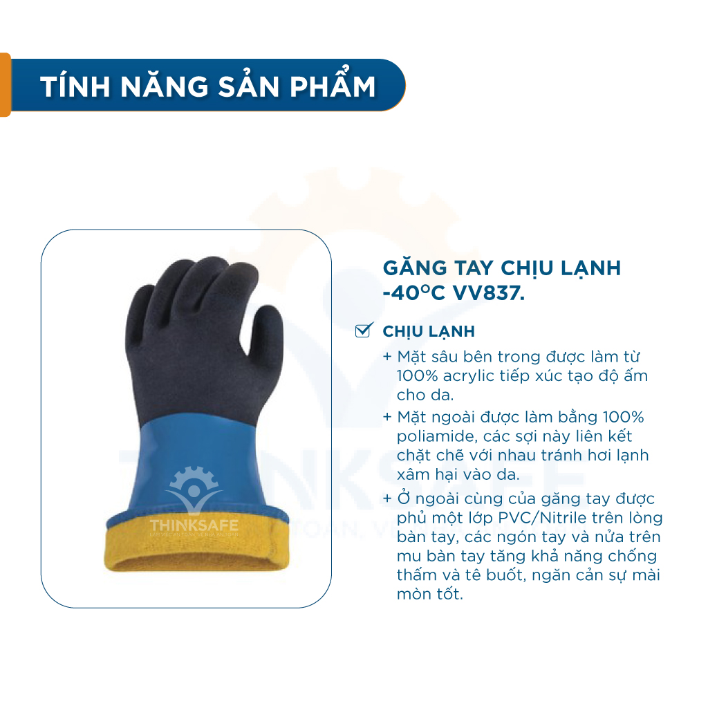 Găng tay chịu lạnh -40℃ VV837