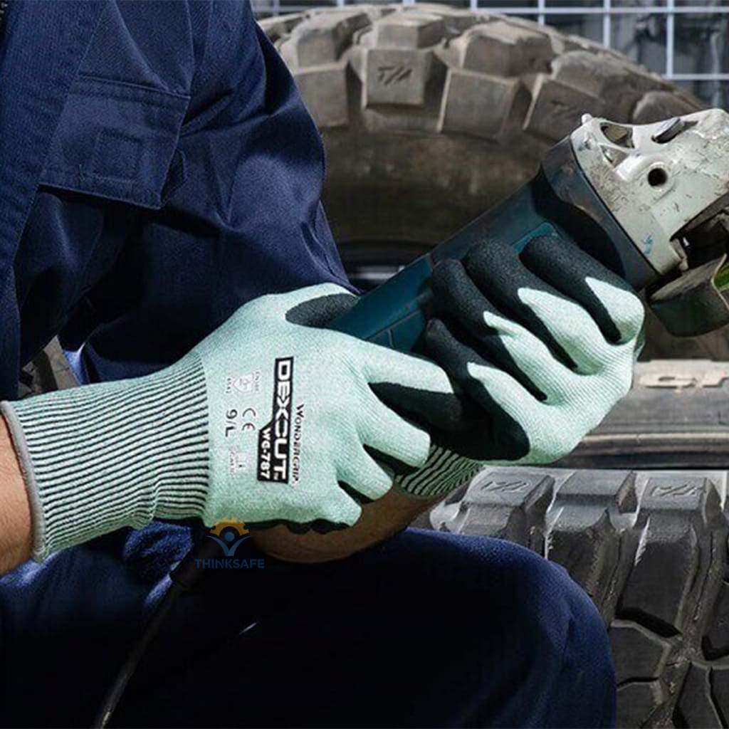 Găng tay chống cắt Nitrile - chống nhiệt WG-787