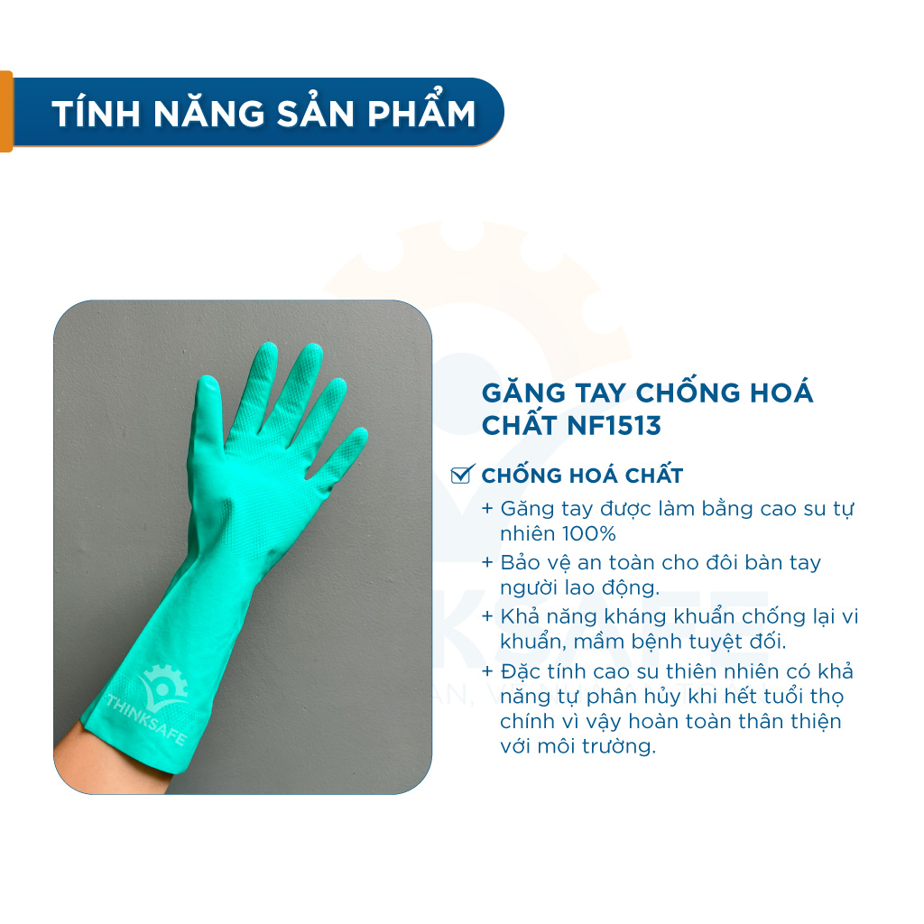 Găng tay chống hoá chất NF1513