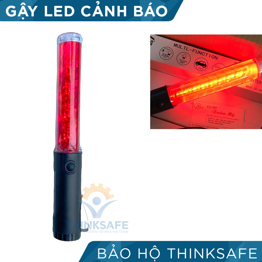 Gậy đèn led điều tiết giao thông 54cm và 25cm