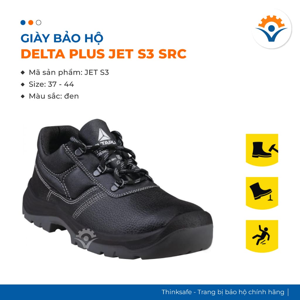 Giày bảo hộ lao động Deltaplus JET3 S3