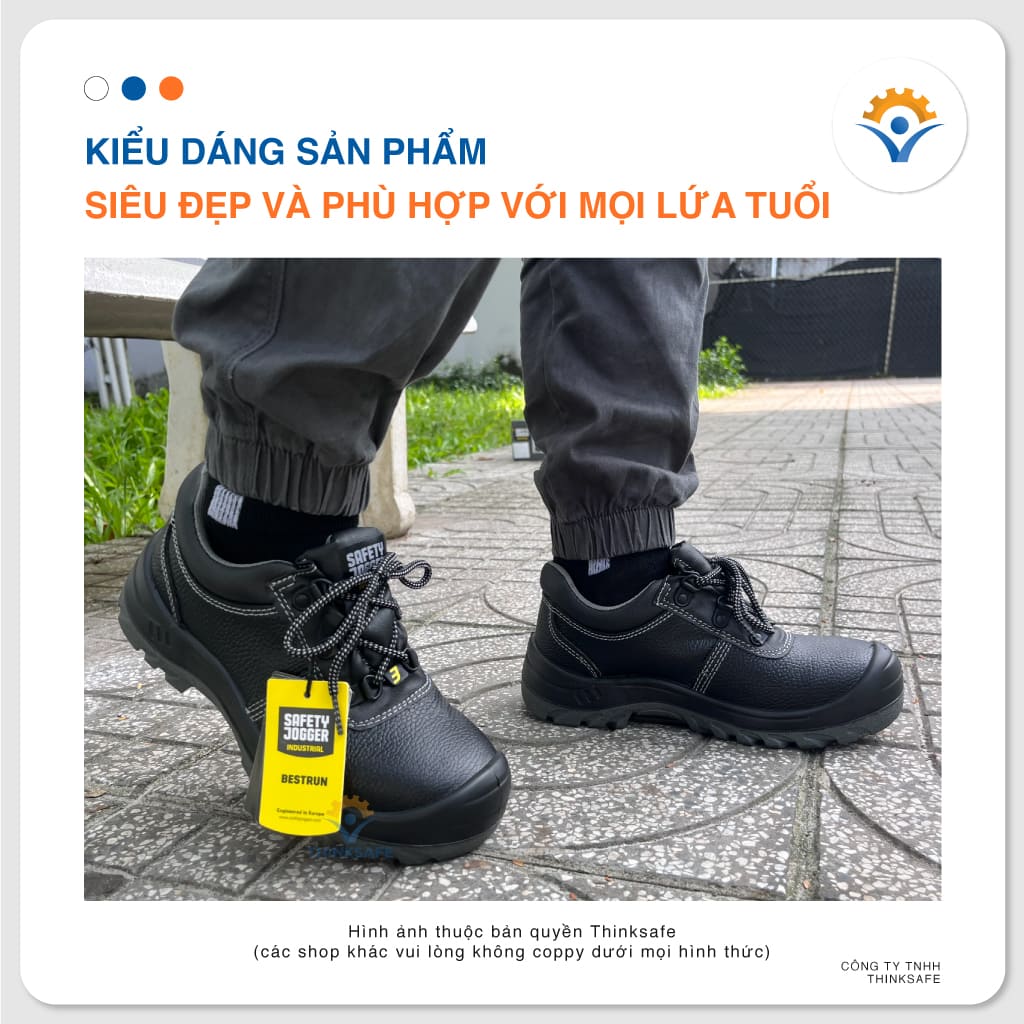 Giày Bảo Hộ Jogger Bestrun S3 Cổ Thấp