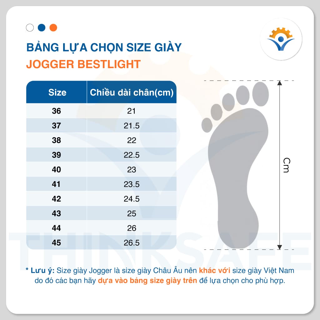 Giày làm bếp chống trượt Jogger Bestlight Trắng