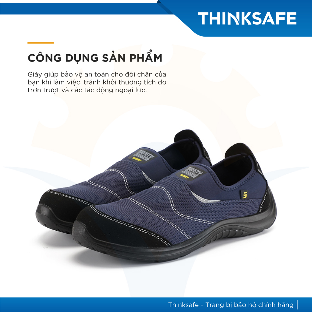 Giày bảo hộ lao động Safety Jogger Yukon siêu nhẹ | Không dây