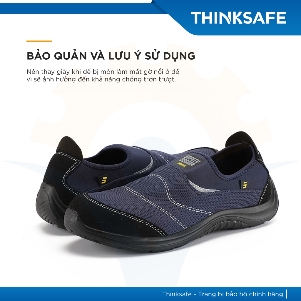 Giày bảo hộ lao động Safety Jogger Yukon siêu nhẹ | Không dây