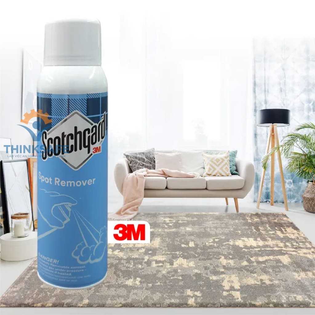 Chai hoá chất tẩy vết ố cho thảm 3M Scotchgard Spot Remover (Gốc dầu tem xanh)