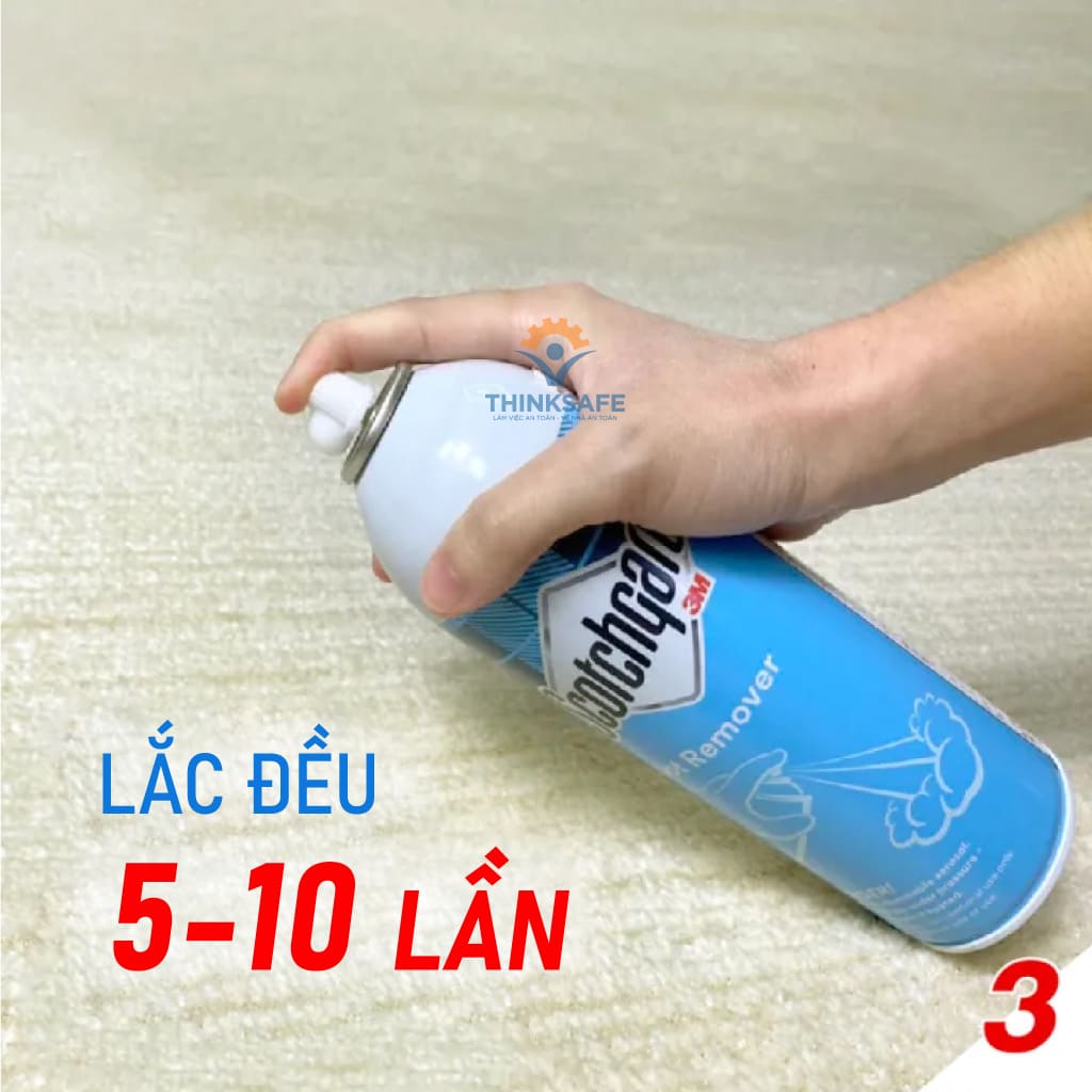 Chai hoá chất tẩy vết ố cho thảm 3M Scotchgard Spot Remover (Gốc dầu tem xanh)
