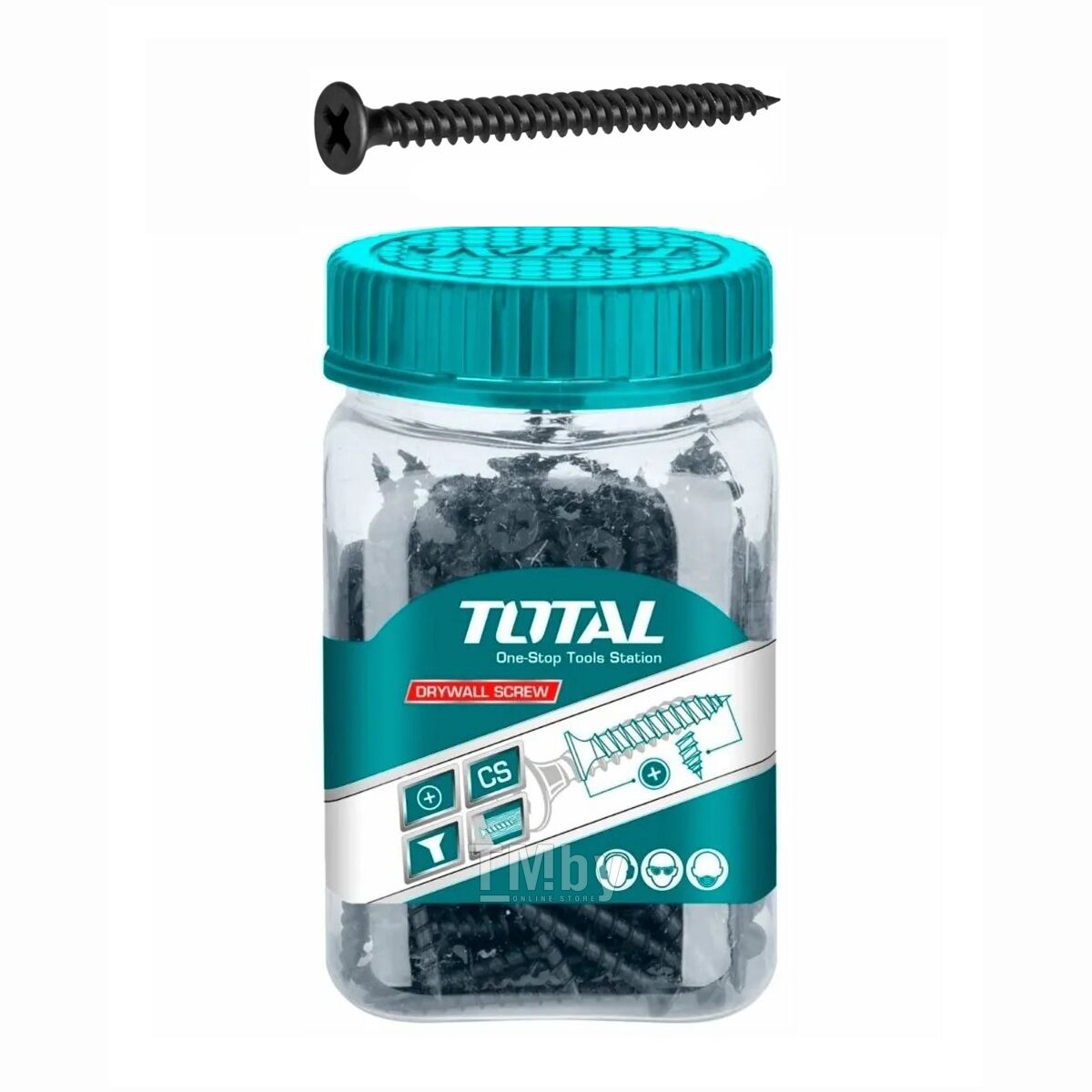 Bộ 100 vít bắt tường ST4.2x63mm TOTAL WJDS4206321