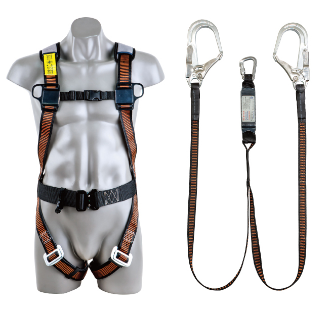 Bảo Hộ Quốc Phương Dây đai an toàn toàn thân chống sốc 2 móc nhôm Kukje