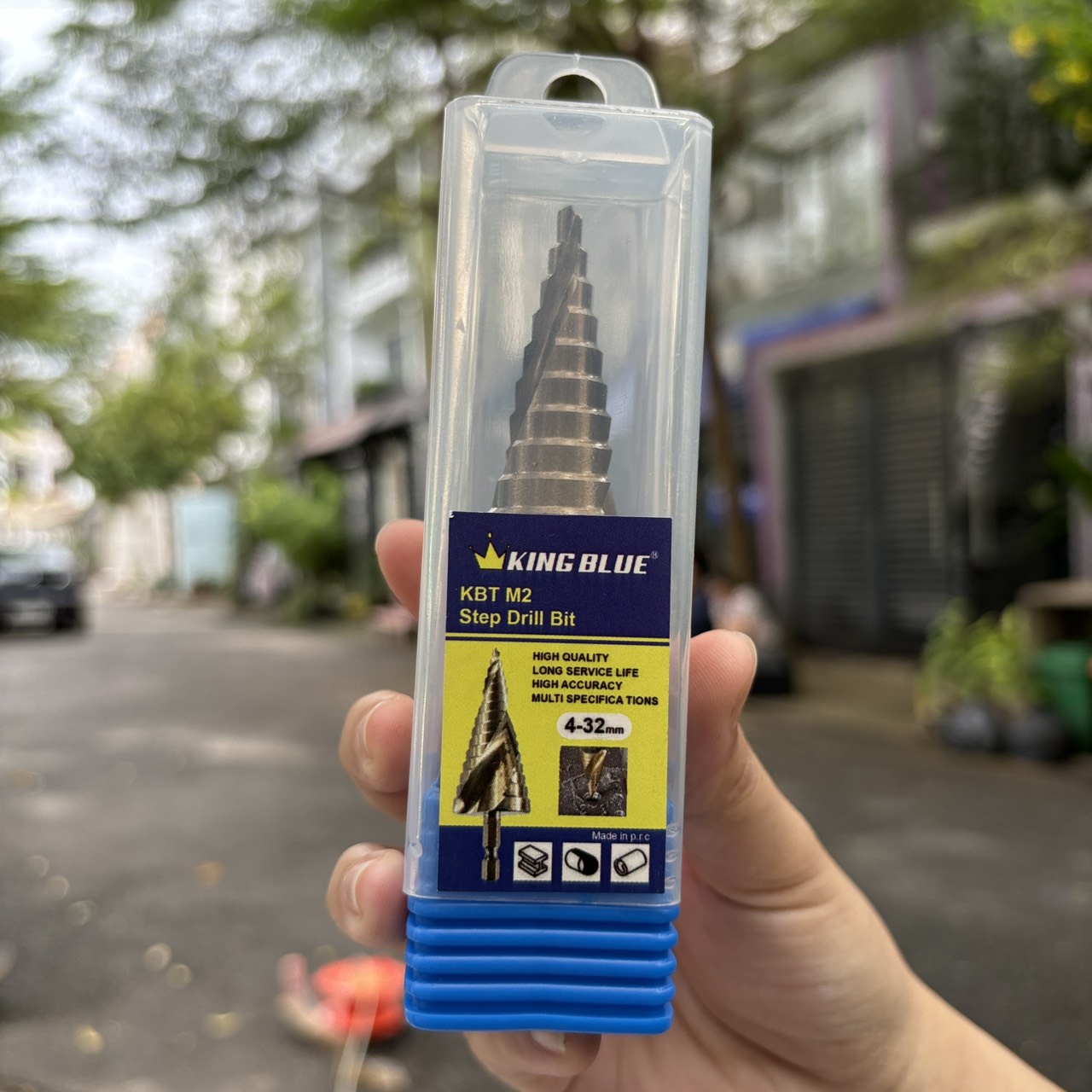 Mũi khoan tháp chuôi lục giác KingBlue M2 KBT-04*12/ KBT-04*20/ KBT-04*32