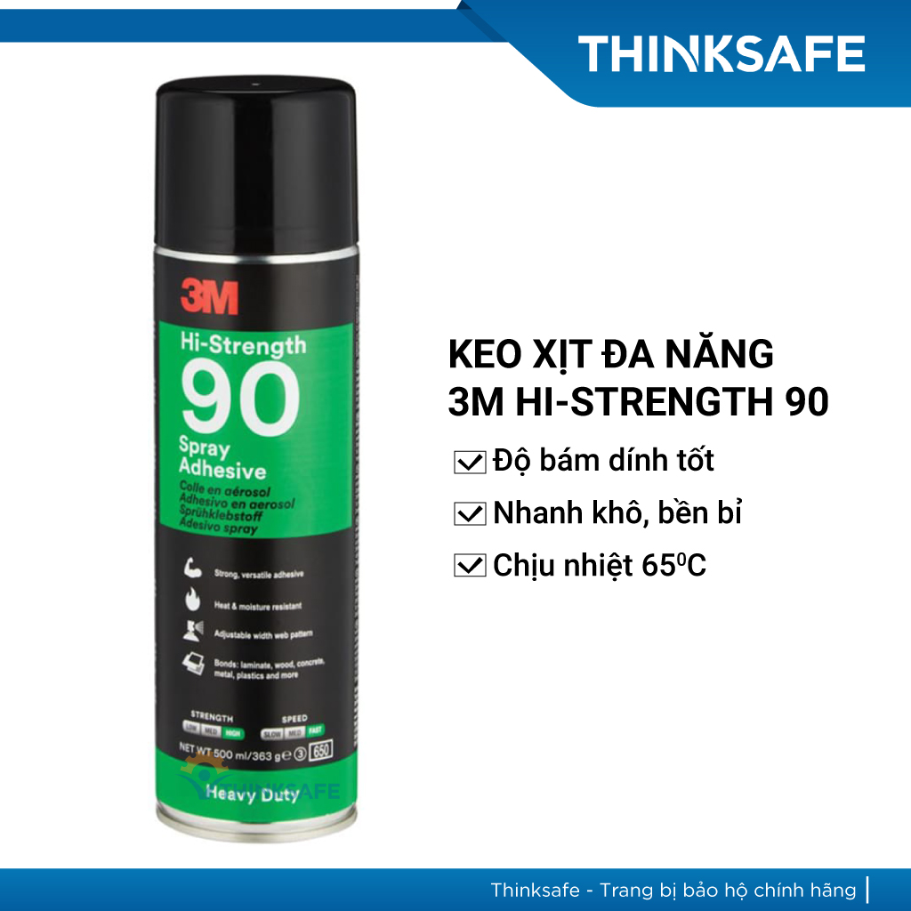 Keo xịt đa năng 3M Hi-Strength 90